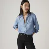 Levi's Plus Size Darlene Shirt In Blue
