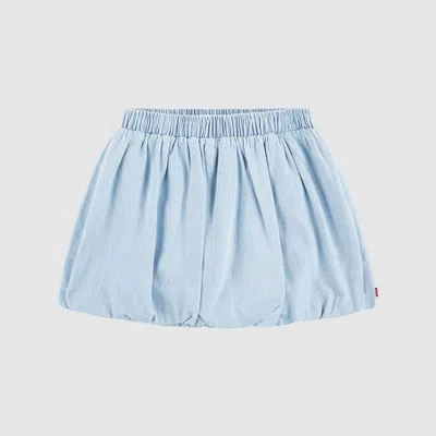 Levi's Denim Bubble Skort Little Girls 4-6 5 In Blue