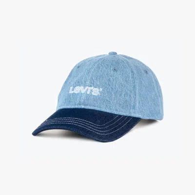 Levi's Denim Cap In Blue