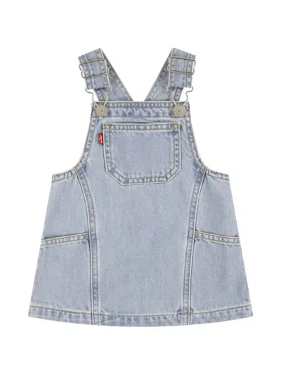 Levi's Babies' Denim Dungaree Dress In Blue