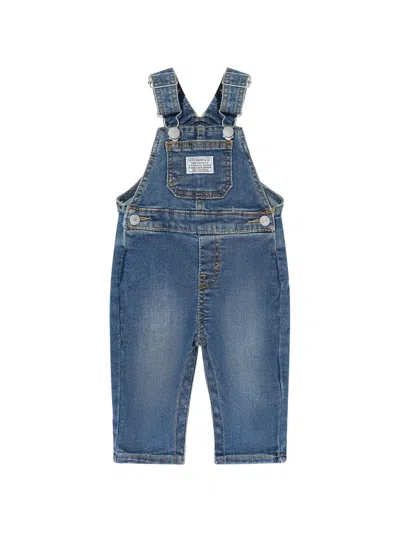 Levi's Babies' Denim Dungarees In Blue