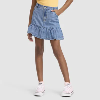 Levi's Denim Flounce Skort Big Girls 7-16 7 In Blue
