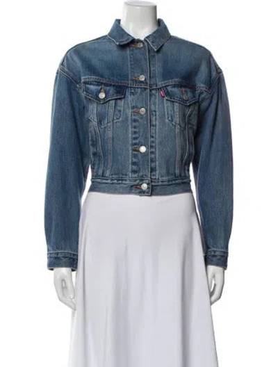 Pre-owned Levi's Denim Jacket In Blue