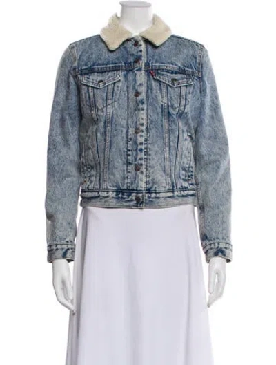 Pre-owned Levi's Denim Jacket In Blue