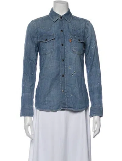 Pre-owned Levi's Denim Jacket In Blue