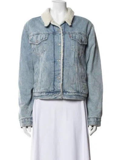 Pre-owned Levi's Denim Jacket In Blue