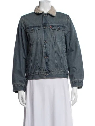 Pre-owned Levi's Denim Jacket In Blue