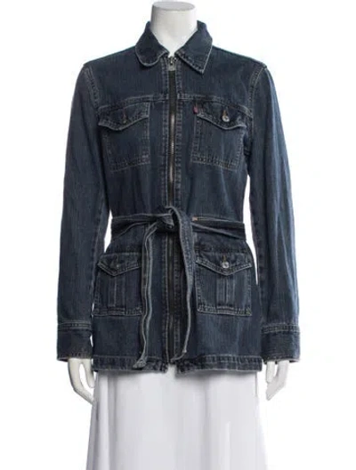 Pre-owned Levi's Denim Jacket In Blue
