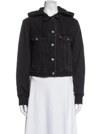 Pre-owned Levi's Denim Jacket W/ Tags In Black