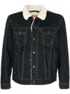 Levi's Denim Jacket With Contrast Stitching In Blue