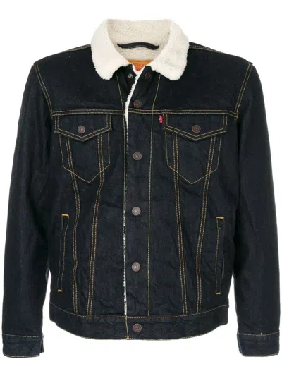 LEVI'S DENIM JACKET WITH CONTRAST STITCHING