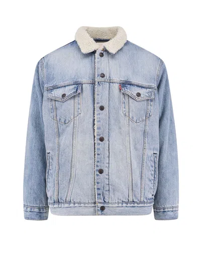 Levi's Denim Jacket With Repreve® Lining In Blue