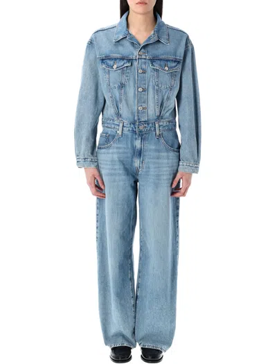 Levi's Denim Jumpsuit In Blue