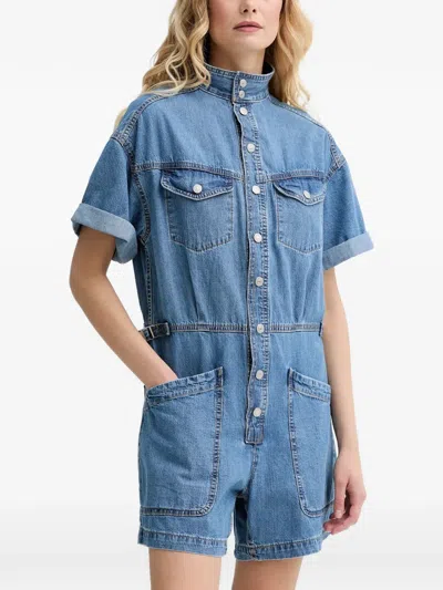 Levi's Denim Jumpsuit In Blue