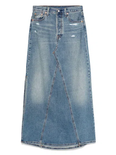 Levi's Denim Midi Skirt Levis