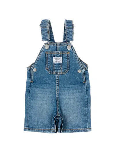 Levi's Babies' Denim Overalls In Blue