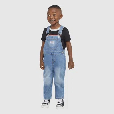 Levi's Kids' Denim Overalls Toddler Boys 2t-4t 2t In Blue