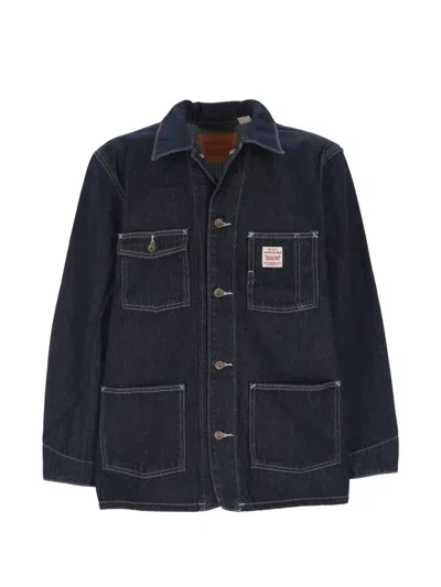 LEVI'S DENIM POINTED-COLLAR JACKET