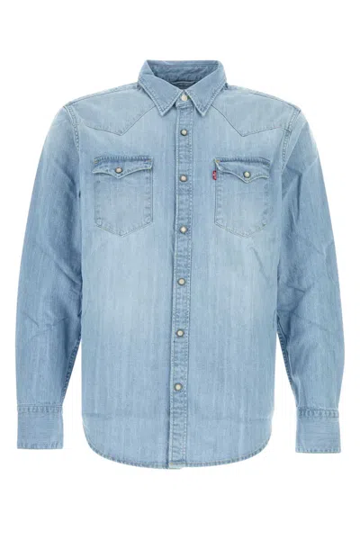 Levi's Barstow Western Denim Shirt In Blue