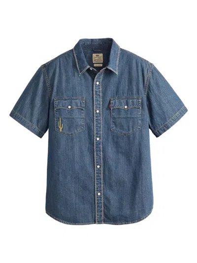 Levi's Denim Shirt In Blue