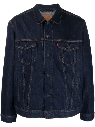 Levi's Button-up Denim Jacket In Blue
