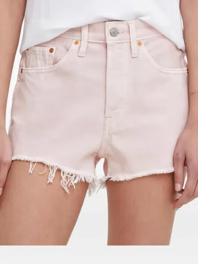 Levi's Denim Shorts In Pink