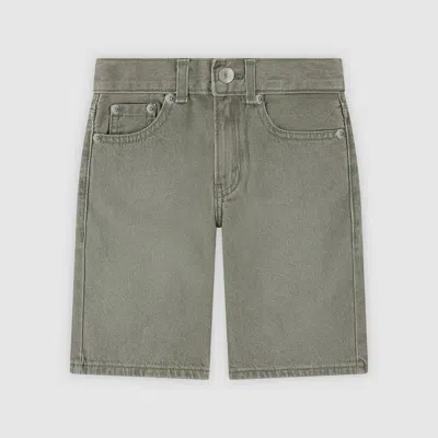 Levi's Denim Skate Shorts Little Boys 4-7 4 In Green