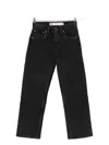 Levi's Denim Straight Jeans In Black