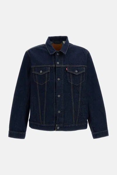 Levi's Denim Trucker Jacket In Blue
