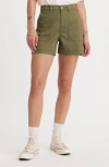 Levi's® Denim Utility Shorts In Olive Night