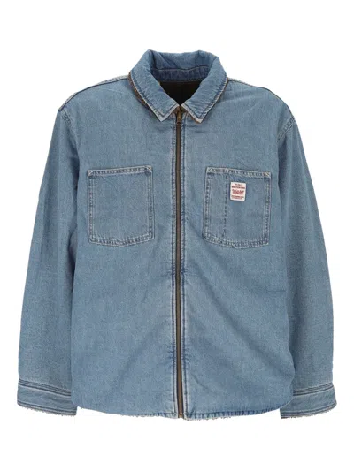 Levi's Denim Zip-front Jacket In Blue