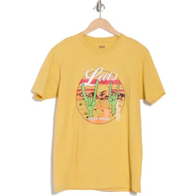 Levi's® Desert Relaxed Fit Graphic T-shirt In Yellow