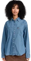 Levi's Donovan Western Shirt In Long Journey 2