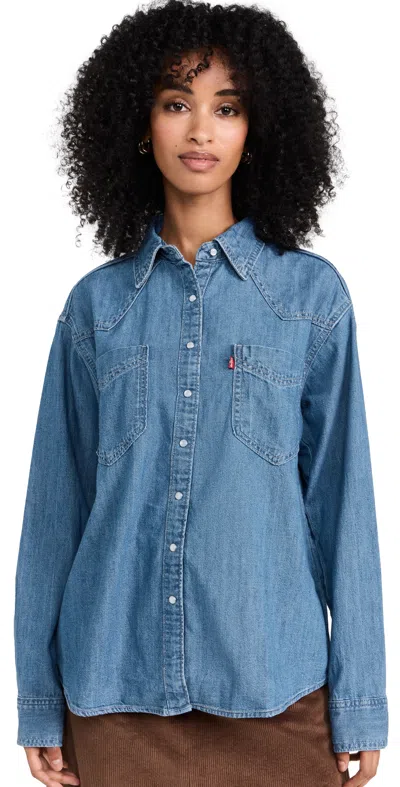 Levi's Donovan Western Shirt In Long Journey 2