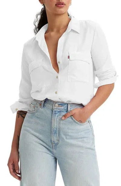 Levi's® Doreen Button-up Utility Shirt In White
