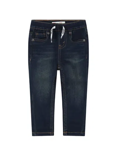 Levi's Babies' 抽绳长裤 In Blue