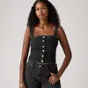 Levi's Drea Tank In Black