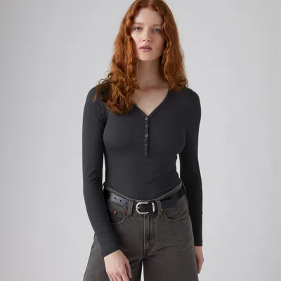 Levi's Dreamy Henley In Gray