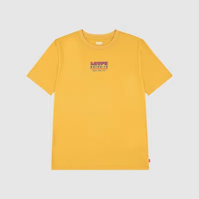 Levi's Drive-in Burger Tee Big Boys 8-20 T-shirt L In Golden Spice