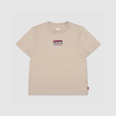 Levi's Drive-in Burger Tee Little Boys 4-7 T-shirt 4 In Fields Of Rye