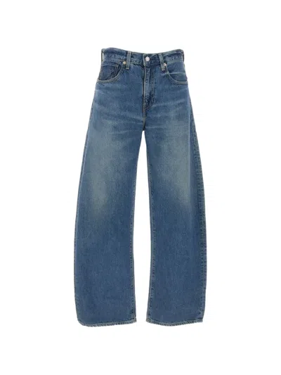 Levi's Drop Barrel Five-pocket Jeans In Blue