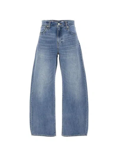 Levi's Drop Barrel Jeans In Blue