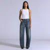 Levi's Drop Barrel Women's Jeans 31x33 In Green