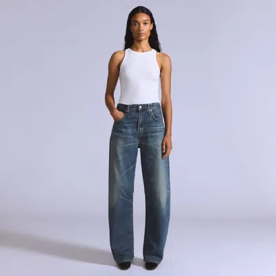Levi's Drop Barrel Women's Jeans 31x33 In Green