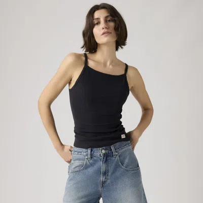 Levi's Dry Goods Apron Tank Top In Black
