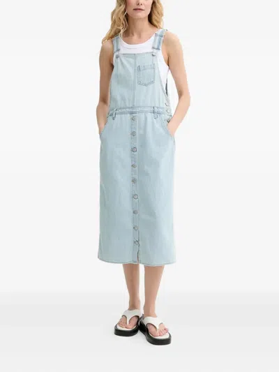 Levi's Jeanskleid Im Latzhosen-look In Blue