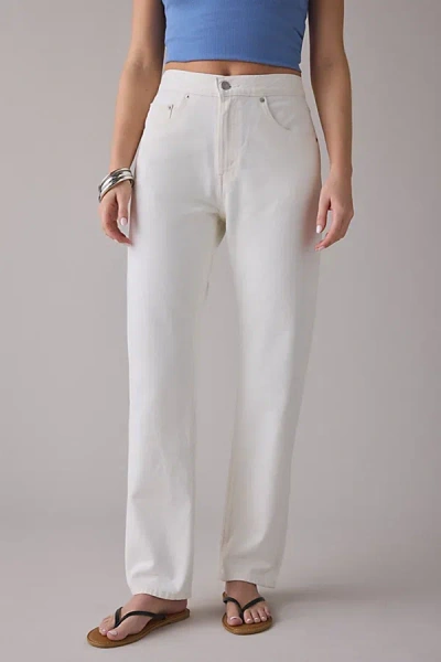 Levi's Easy Dad High-rise Jean In Truth Slip, Women's At Urban Outfitters In White