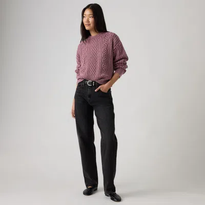 Levi's Easy Dad Women's Jeans 32x32 In Black