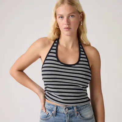 Levi's Ella Halter Top In Blue