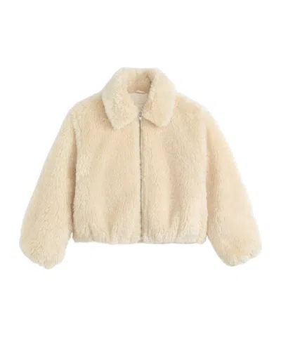 Levi's Elle Sherpa Jacket In Metallic
